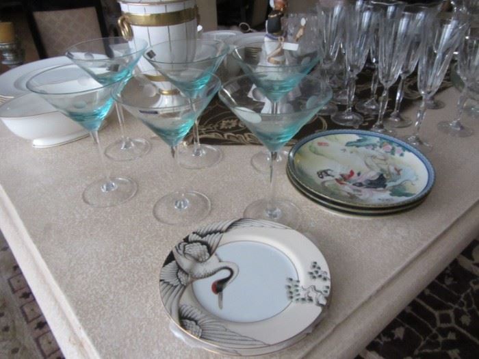 WATERFORD MARQUIS MARTINI GLASSES
