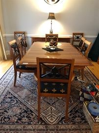 Councill Dining Table w/ Chairs     Area Rug 