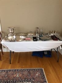Table of Silverplate 