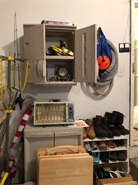 Hand Tools, Storage Cabinets, Boots, Skates, Shoes 