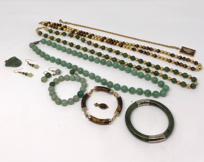 Jade and Tiger eye https://ctbids.com/#!/description/share/102150