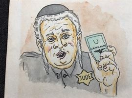 CLOSE-UP OF WATERCOLOR