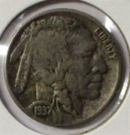 1937 Buffalo Nickel 