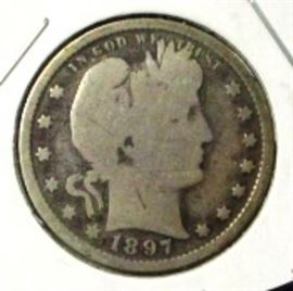 1897 Barber Quarter 