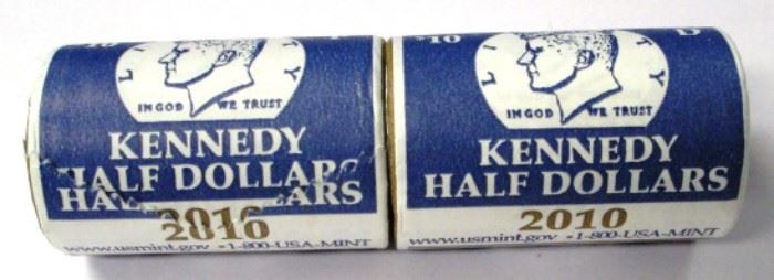 2010 Kennedy Half Dollars 