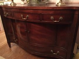 Huffman Boyle Mahogany Server