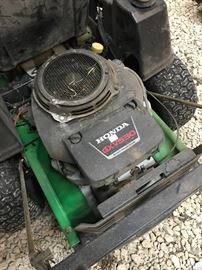 Honda engine on Lawnboy zero turn mower 