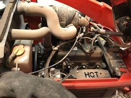 diesel motor in Kubota tractor 