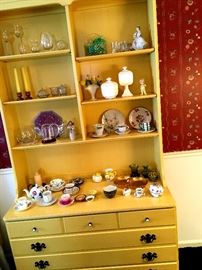 and A Hutch Top Dresser...