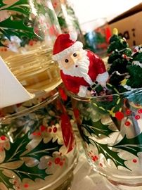 Libbey Glasses...and Santa!...