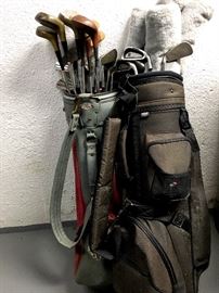 Down In The Basement...Vintage Golf Clubs...