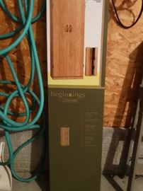 Storage cabinet in box several available that are put together.