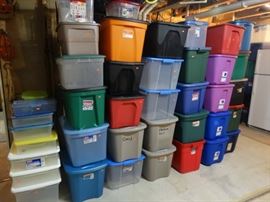 Storage containers galore