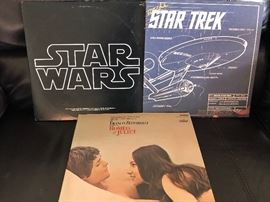 LP’s - Original Soundtracks for Star Wars, Star Trek, and Romeo & Juliet!