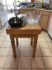 Wooden Kitchen Island