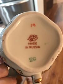 Russia bone china