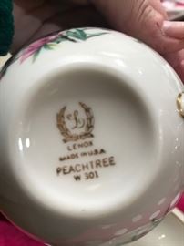 Lenox Peachtree fine china