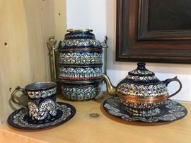 •	1970s Morocco Tea set