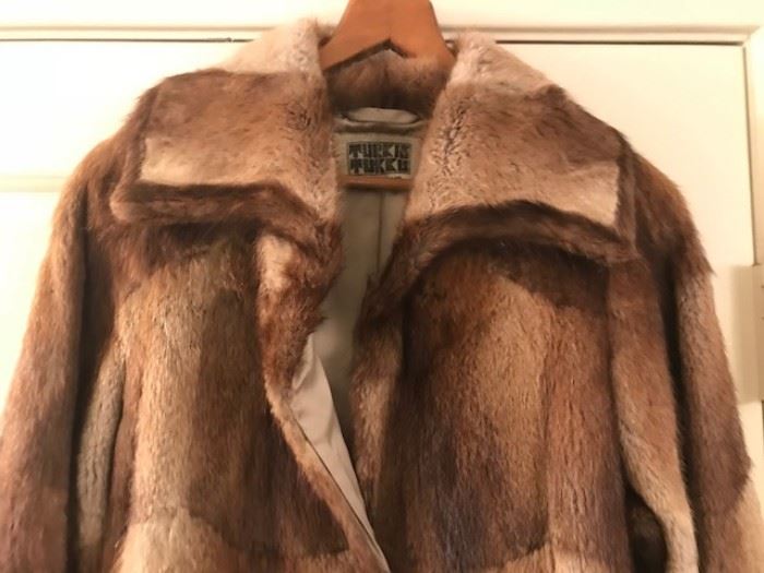 •	Vintage mink coats – One RARE from Turkis Turkis Finland in the late 60’s / 70’s who made coats for The Rolling Stones and Queen!