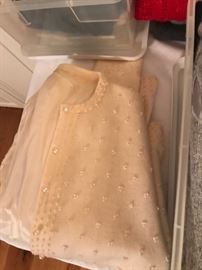 • A FULL BEDROOM with Walk in Closet of vintage clothing and designer clothing, shoes and handbags. Some Designer Brands include: St. John, Escada, Burberry’s, LA Gear (80’s), Ralph Lauren, Bill Blass, Lilly Pulzar, Saks 5th Ave, London Fog, etc…
