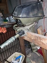 Johnson Fishing Boat Motor