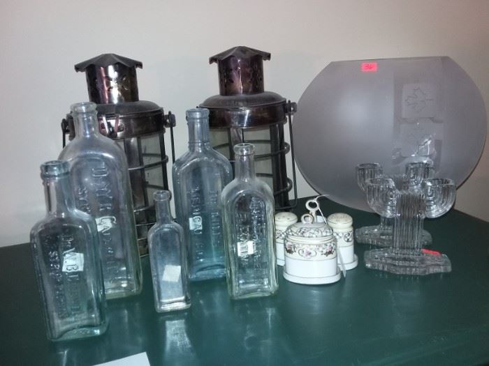 Vintage 1900s Medicine Bottles