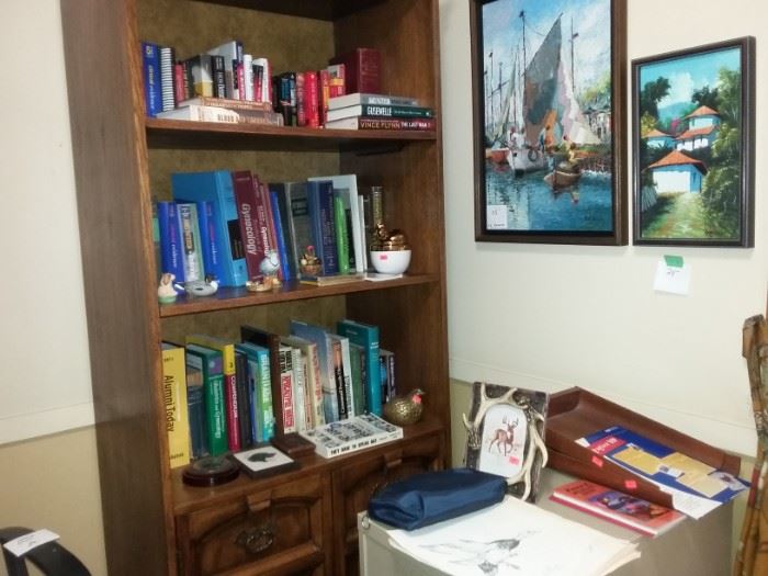 Shelves upon Shelves of Books