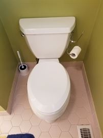Kohler toilets throughout