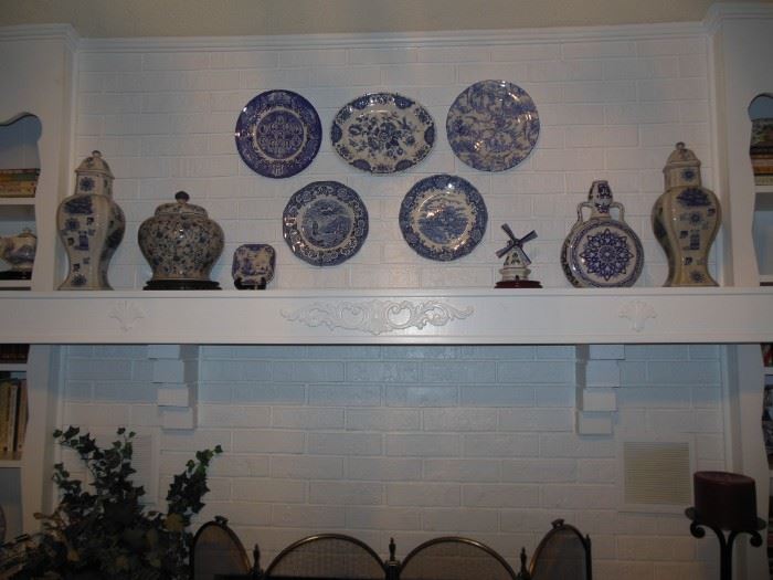 Lots of Beautiful Blue and White Porcelain