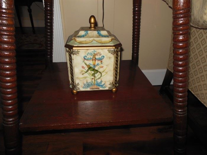 Really Nice Hand Painted and Gilded Box