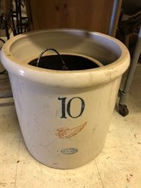 REDWING Union Stoneware 10 gallon crock