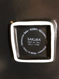 SAKURA Port of Call KOWA dinnerware