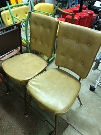 Chrome Craft vintage chairs, 8