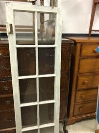 Vintage French window panes, 2 available