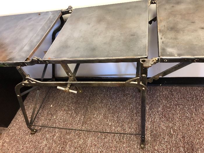 Antique 1800s Folding Medical Exam table
