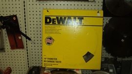 Dewalt 14 inch carbide teeth saw blade