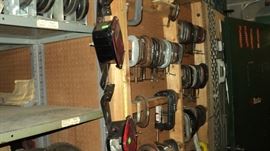 C Clamps various sizes