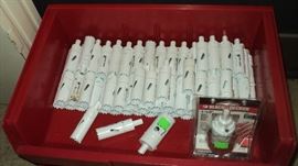 Hole Saws...We have TONS of them in different sizes...>CHEAP!