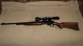 Marlin Model 336A with the JM barrel and Vintage Williams Scope  Chambered in Remington 35 caliber