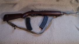 World War II M1 Carbine  Made at the Saginaw Steering Plant in Michigan