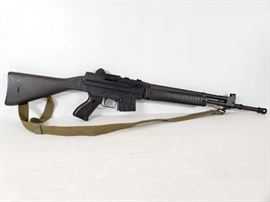 #102: Beretta AR70/223 Model 70 Sport .223 Cal Semi-Auto Rifle
Serial Number: M37288
Barrel Length: 17.7"

Not Ca compliant! Shipping is available on all firearms, buyer is responsible for checking their local/state laws before bidding. Firearms must be shipped to an FFL. Local pick up is available in Granbury, Texas.