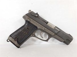 #156: Ruger P85 9x19 mm Semi-Auto Pistol with 15 Round Mag
Serial Number: 301-34102
Barrel Length: 4.25"

Not Ca compliant! Shipping is available on all firearms, buyer is responsible for checking their local/state laws before bidding. Firearms must be shipped to an FFL. Local pick up is available in Granbury, Texas.