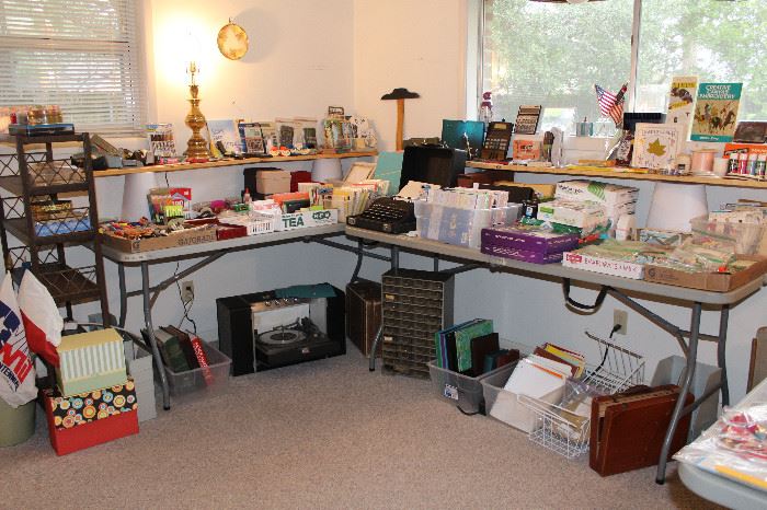 The Office/Sewing Room Is Full!