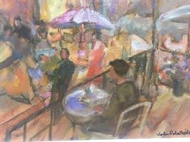 beautiful framed original oil painting by John Robert Willis