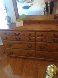 Nice dresser and it has a matching chest!