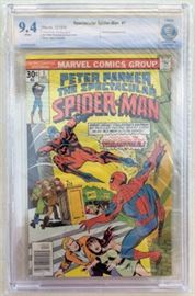ESS100 Peter Parker, the Spectacular Spider-Man #1 Graded CBCS 9.4