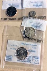ESS127 Four Sealed Coins