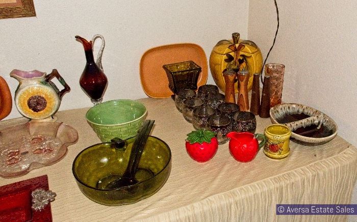 Vintage Ceramics and Glassware