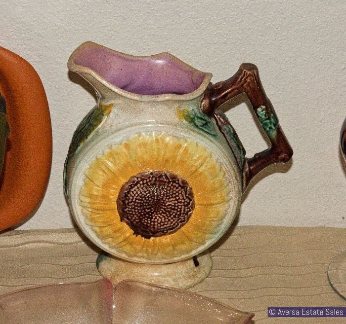 Majolica Pitcher