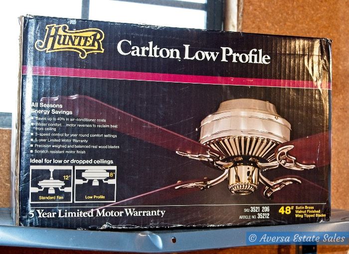 NEW in BOX - Hunter Ceiling Fan